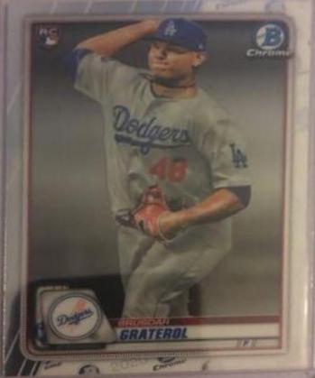 Brusdar Graterol #5 Baseball Cards 2020 Bowman Chrome