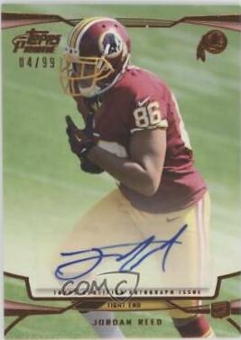 Jordan Reed [Autograph Gold] #102