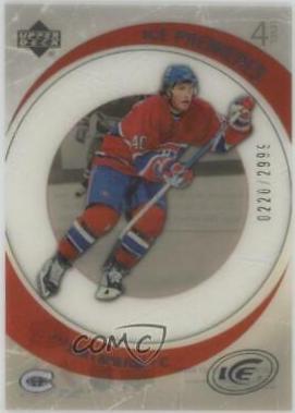 Maxim Lapierre #199 Hockey Cards 2005 Upper Deck Ice