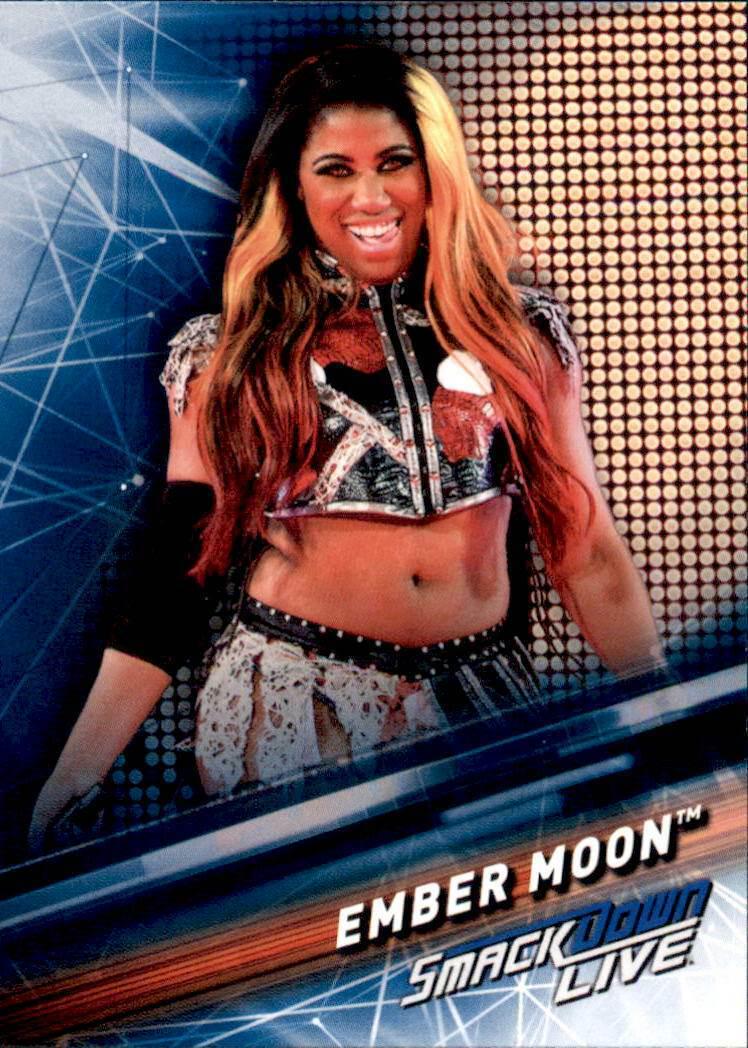Ember Moon #22 Wrestling Cards 2019 Topps WWE Smackdown Live