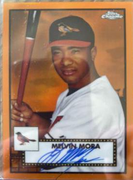 Melvin Mora [Orange Refractor] #PA-MMO
