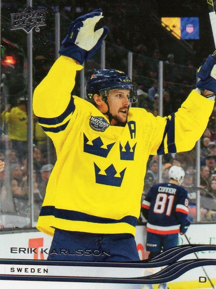Erik Karlsson #682 2025 Upper Deck Extended Series Hockey