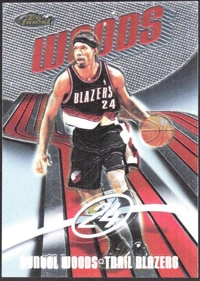 Qyntel Woods #17 Basketball Cards 2003 Finest
