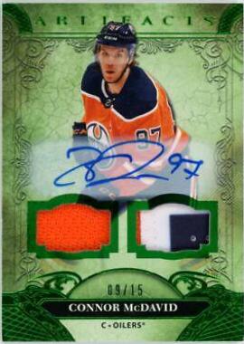 Connor McDavid [Autograph Material Emerald] #122