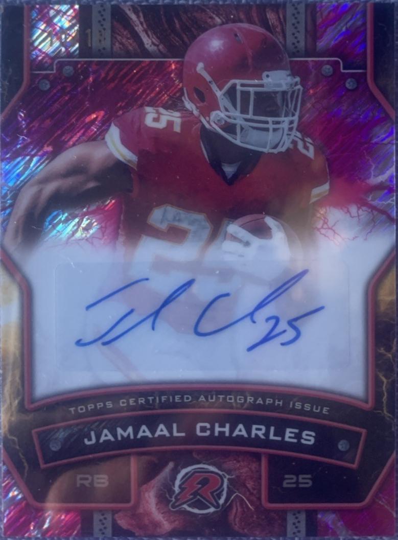 Jamaal Charles [Pink Static] #RS-JCH
