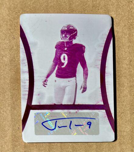 Justin Tucker [Printing Plate] #7