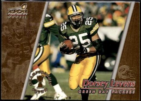 Dorsey Levens #20 1998 Pacific Aurora Championship Fever Football