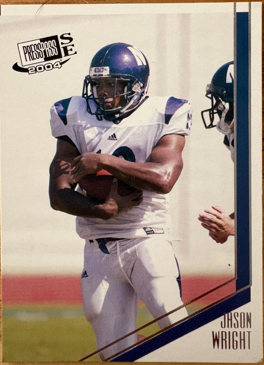 Jason Wright #39 2004 Press Pass Se Football
