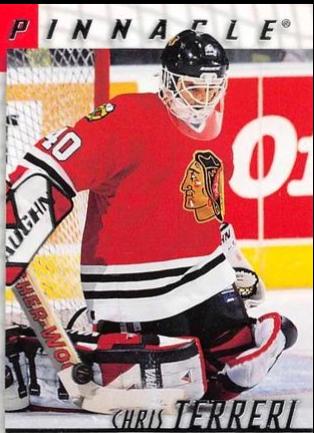 Chris Terreri #30 Hockey Cards 1997 Pinnacle Be A Player