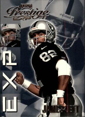 JAMES JETT #104 Football Cards 1999 Playoff Prestige Exp