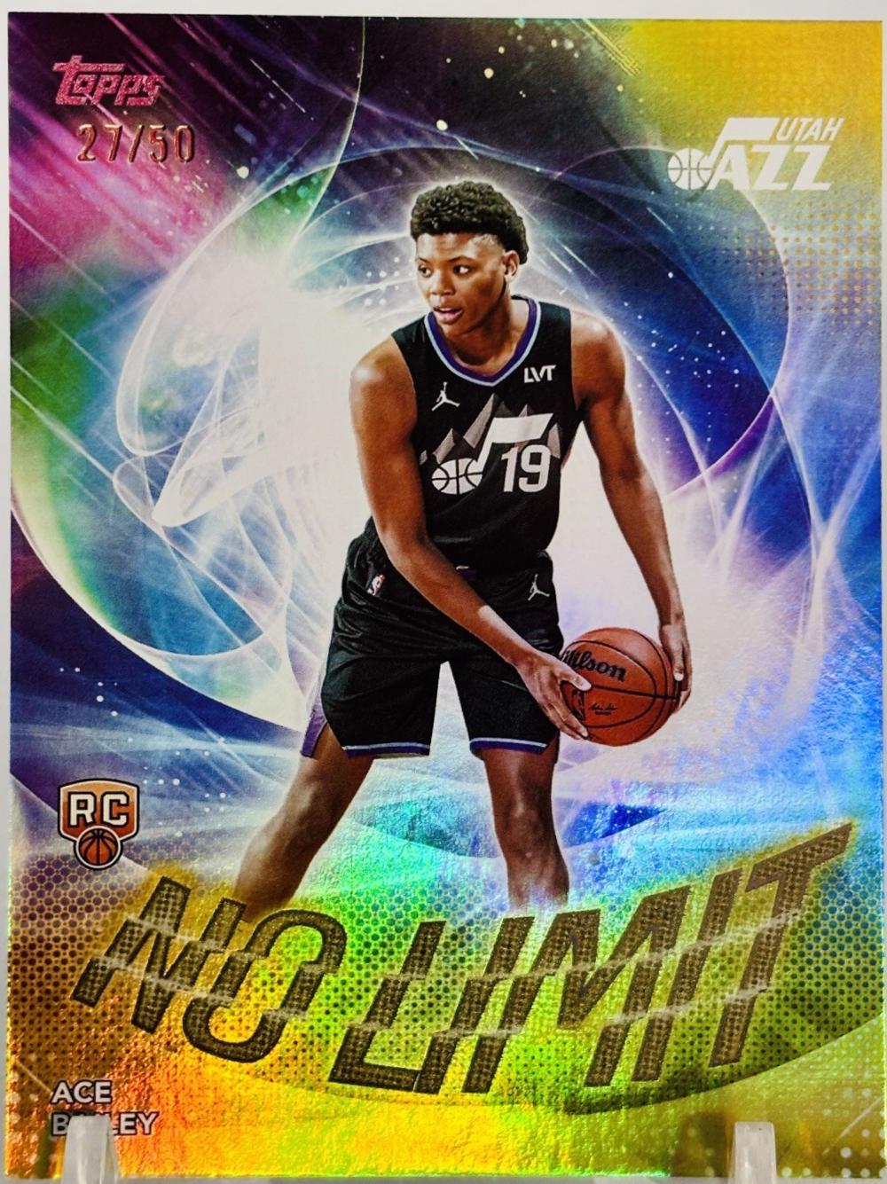 SALE☆激レア☆証明書付colorway☆バスケットボールDB262 Gold Ace Bailey [Gold Rainbow] #NL-5 Prices | 2025 Topps No Limit