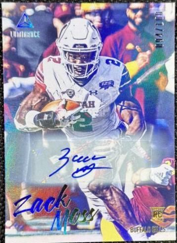Zack Moss [Gold Autograph] #145