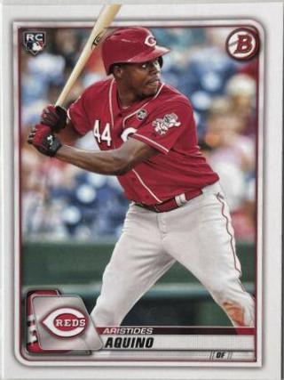 Aristides Aquino #79 Baseball Cards 2020 Bowman
