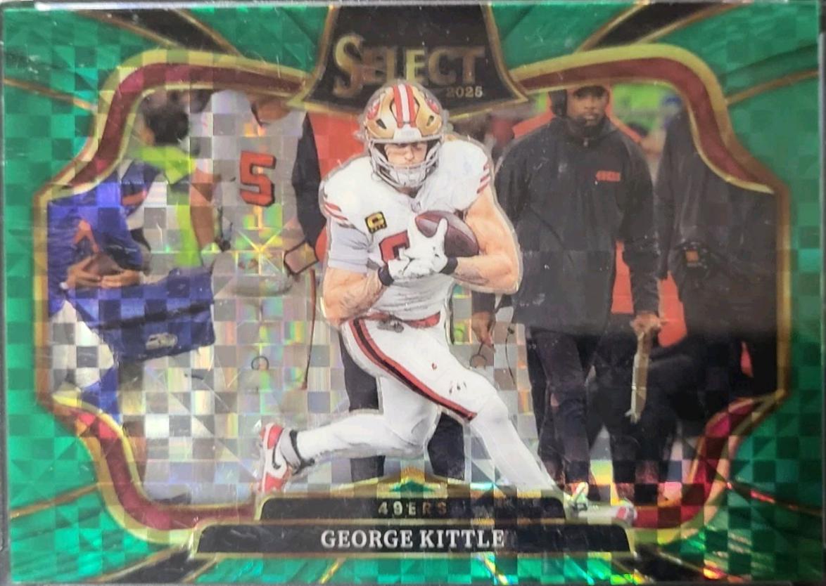 George Kittle [Green Prizm] #416
