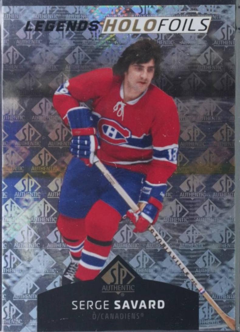 Serge Savard #HFL-28 2025-26 SP Authentic Hockey Holofoil Legends