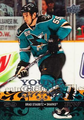 Brad Staubitz #491 Hockey Cards 2008 Upper Deck