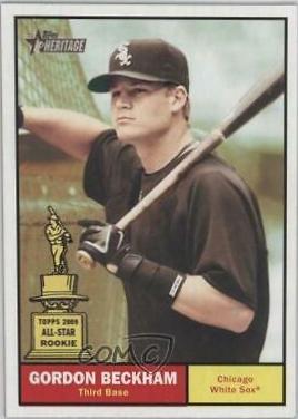 Gordon Beckham #35 Baseball Cards 2010 Topps Heritage