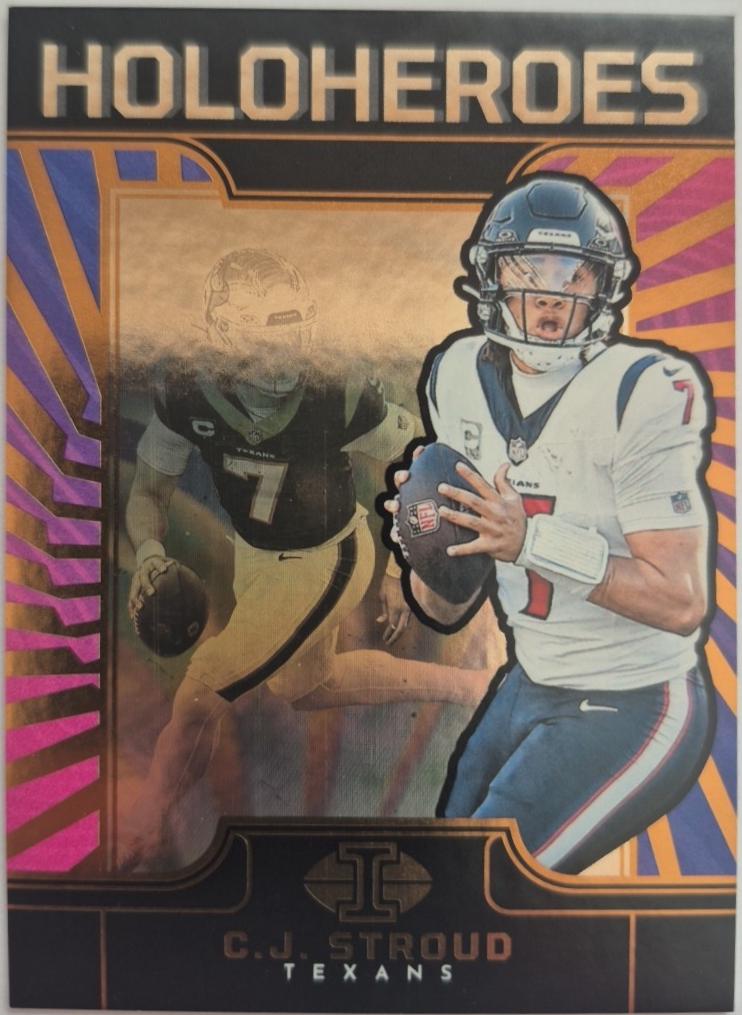 C.J. Stroud #22 2024 Panini Illusions Holoheroes Football