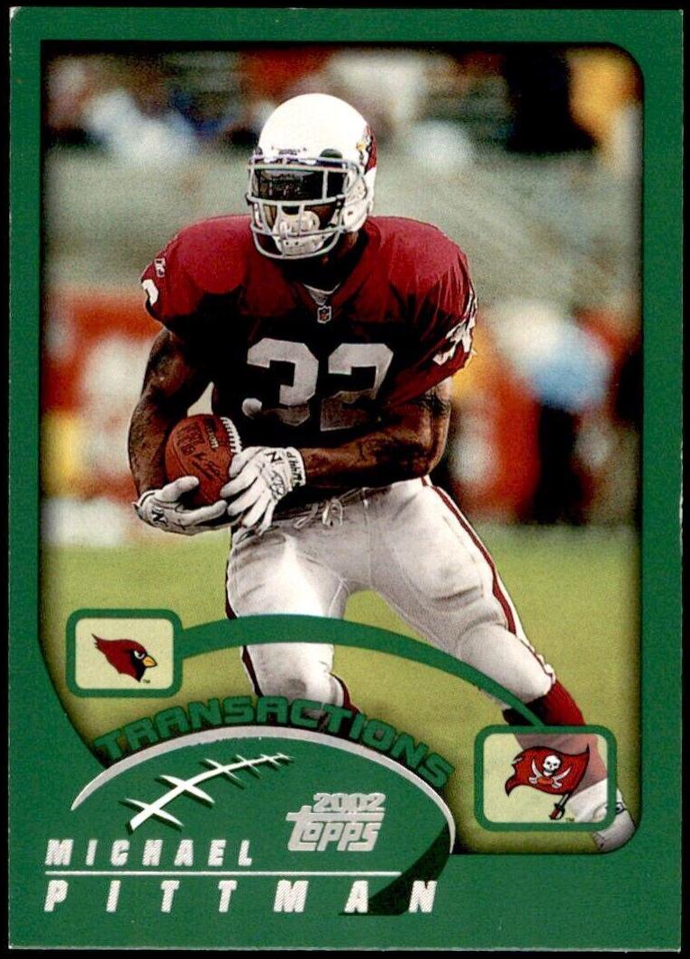 Michael Pittman #8 Football Cards 2002 Topps