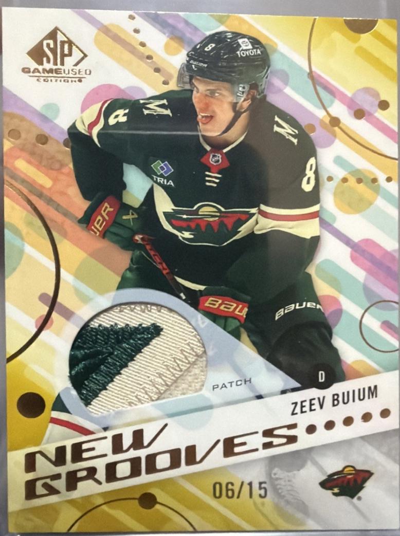 Zeev Buium [Gold Patch Red Jersey] #NG-21
