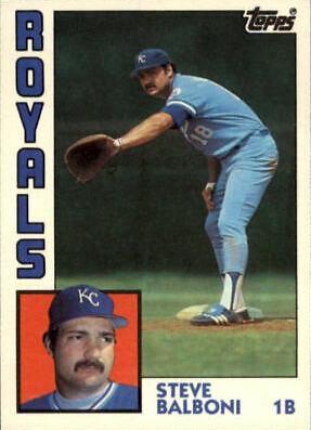 Steve Balboni #6T 1984 Topps Traded Baseball