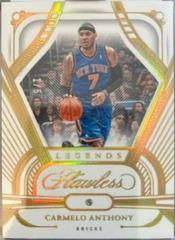 Carmelo Anthony #106 Basketball Cards 2023 Panini Flawless Prices