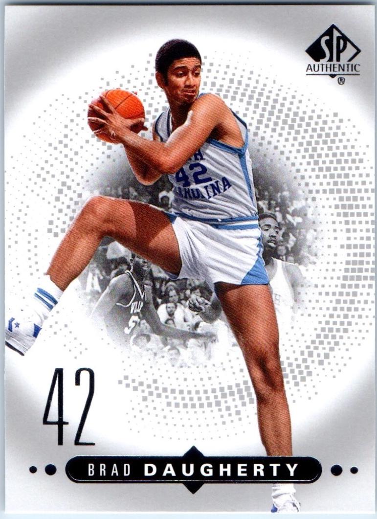 Brad Daugherty #7 2014 Sp Authentic Basketball