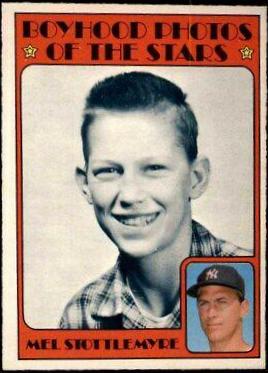 Mel Stottlemyre #492 1972 O-Pee-Chee Baseball