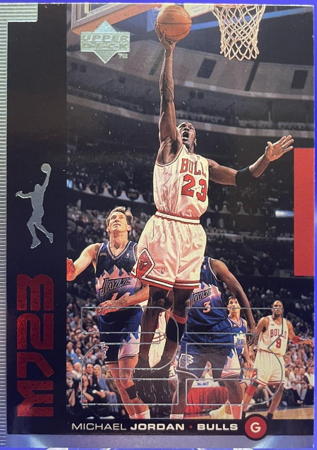 Michael Jordan #M27 Basketball Cards 1998 Upper Deck MJ23