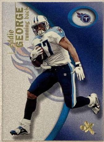 Eddie George #25 Football Cards 2001 Fleer E X