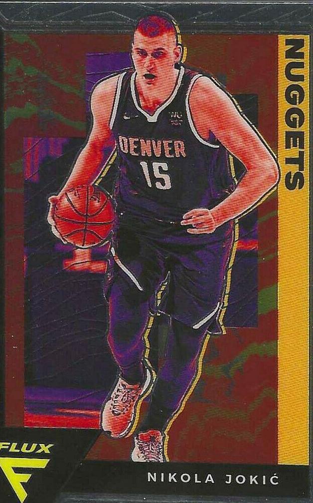 Nikola Jokic #43 2020-21 Panini Flux Basketball