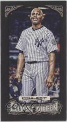 Mariano Rivera [Mini Black Pinstripe Jersey] #42
