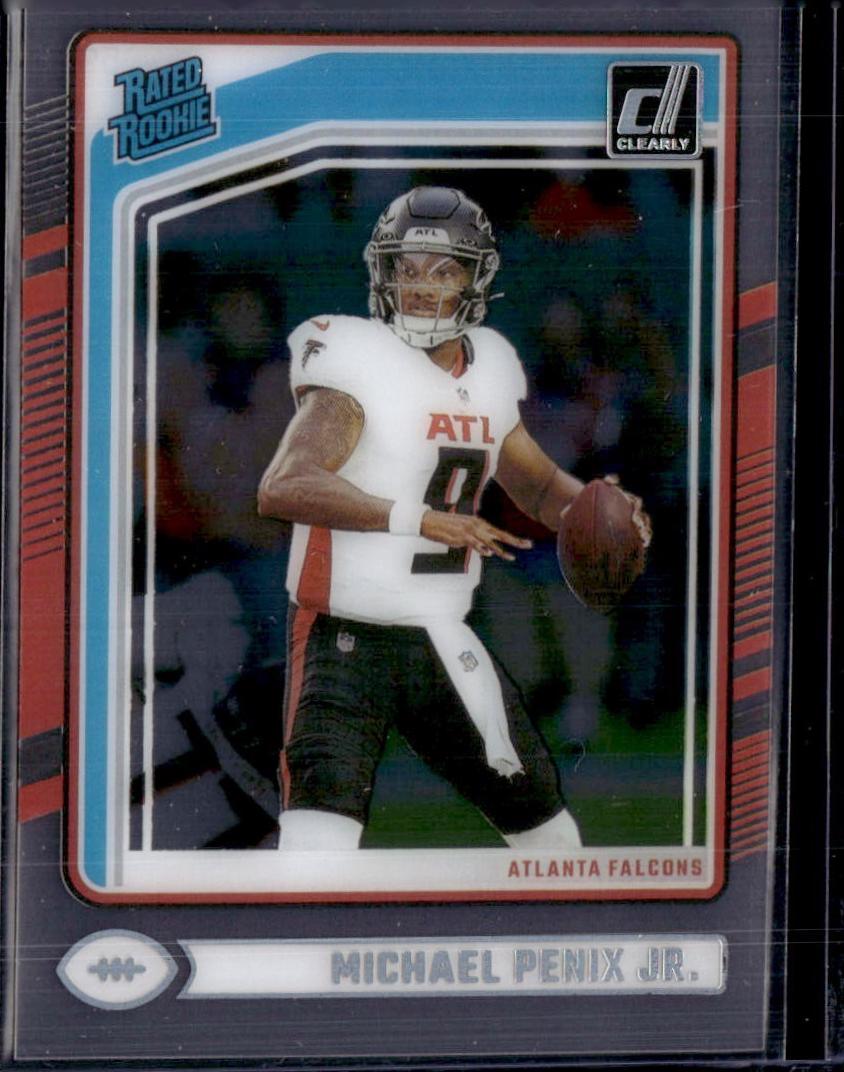 Michael Penix Jr. #59 Football Cards 2024 Clearly Donruss