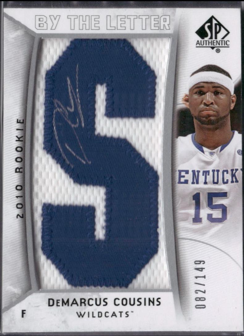 DeMarcus Cousins #207 2010 Sp Authentic Basketball