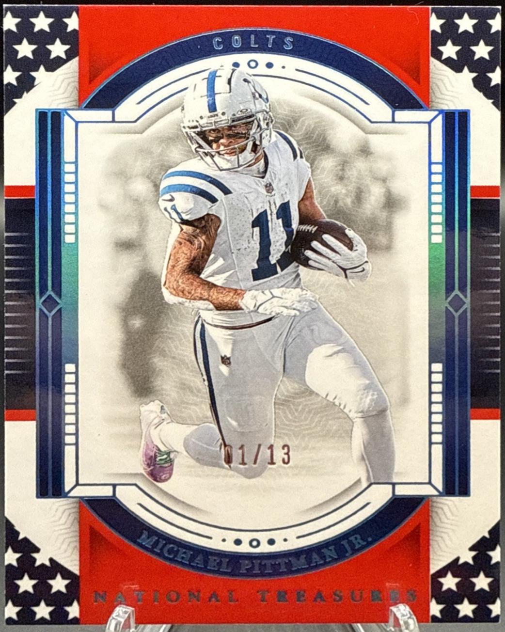 Michael Pittman Jr. [Stars Stripes] #42