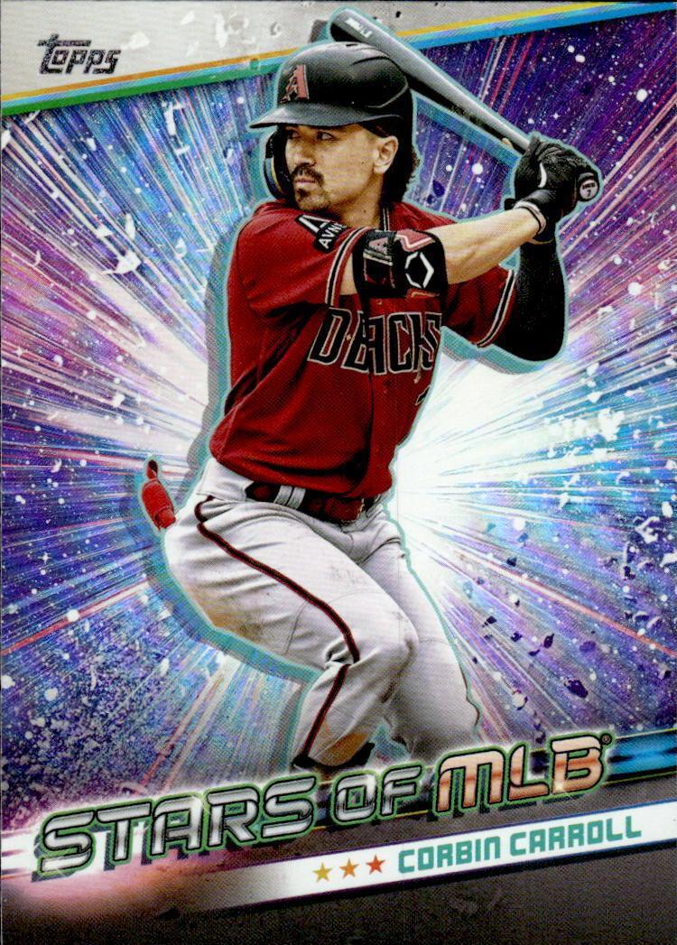 Corbin Carroll #SMLB-29 Baseball Cards 2024 Topps Stars of MLB