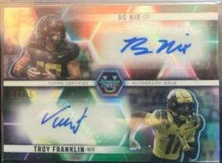 Troy Franklin, Bo Nix