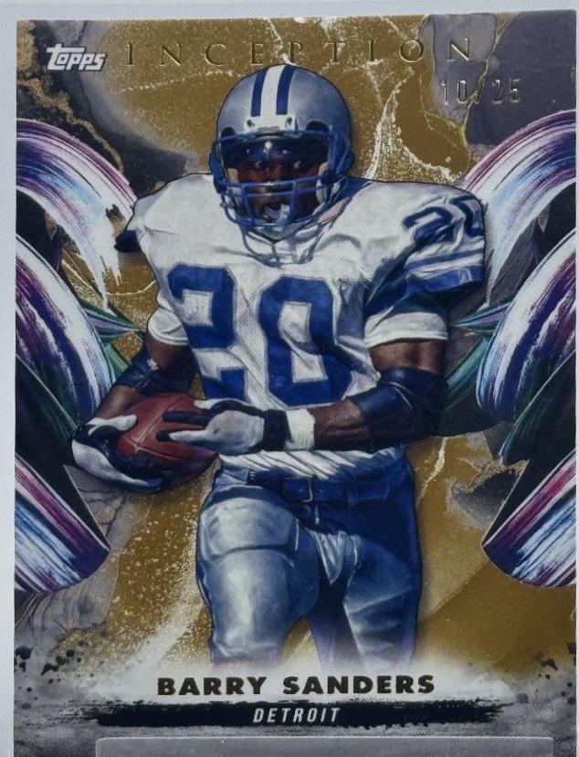 Barry Sanders [Gold] #42