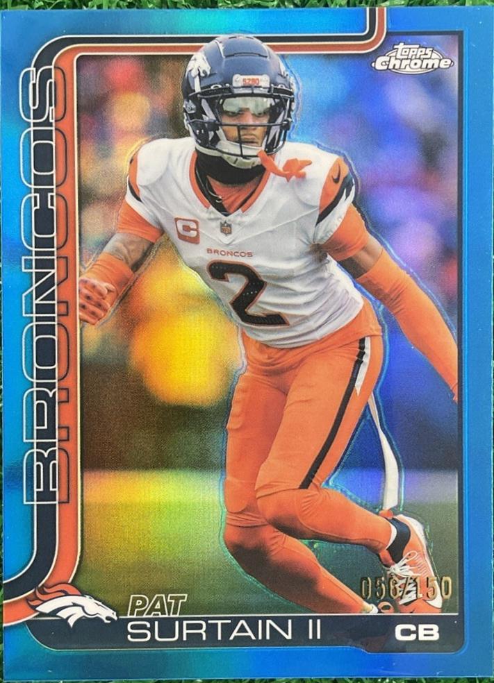 Pat Surtain II [Blue Refractor] #93
