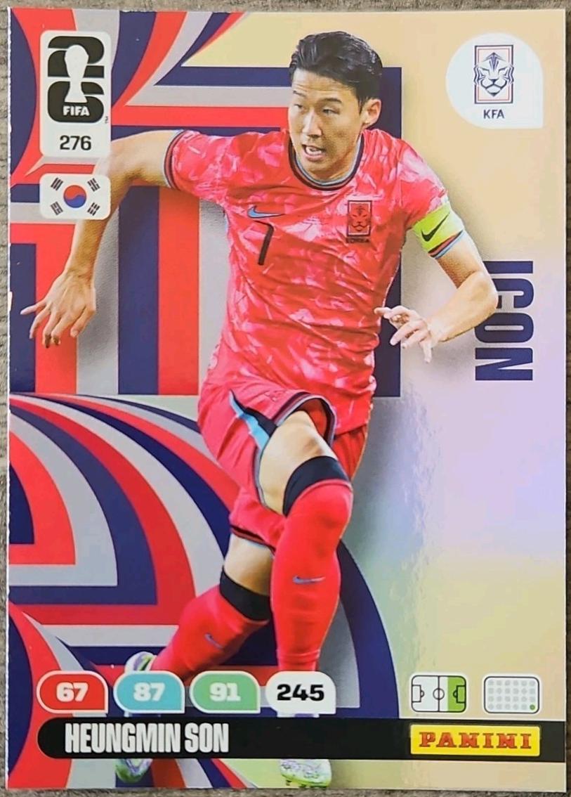 Heung-min Son #276 2026 Panini Adrenalyn XL FIFA World Cup