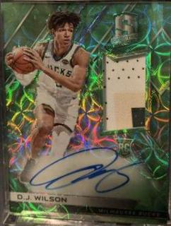 D.J. Wilson Autograph Jersey Neon Orange