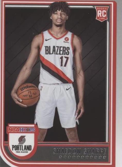 Shaedon Sharpe #237 Basketball Cards 2022 Panini Hoops