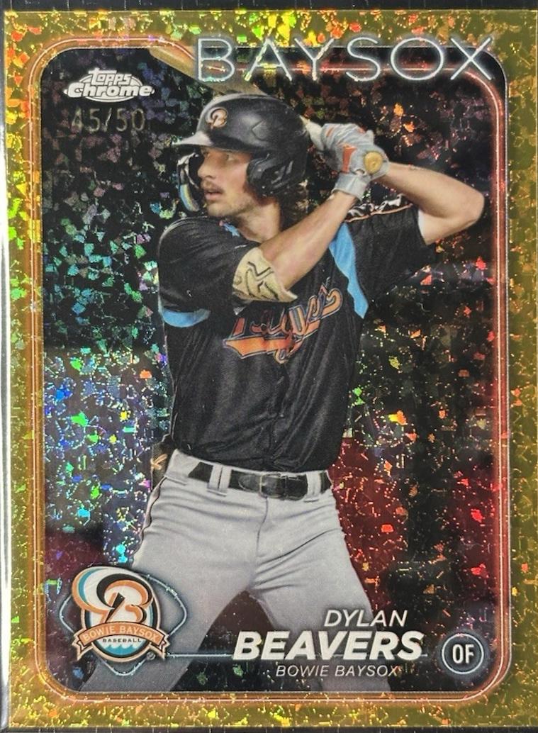 Dylan Beavers [Gold Mini-Diamond Refractor] #PDC-156