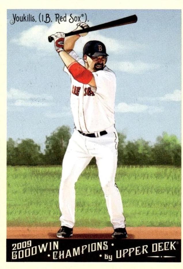 Kevin Youkilis #23 Baseball Cards 2009 Goodwin Champions