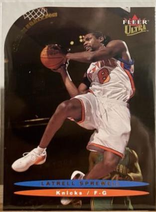 Latrell Sprewell #140 2003 Ultra Gold Medallion Basketball