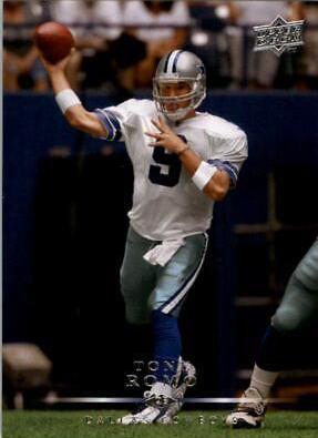 Tony Romo #50 Football Cards 2008 Upper Deck