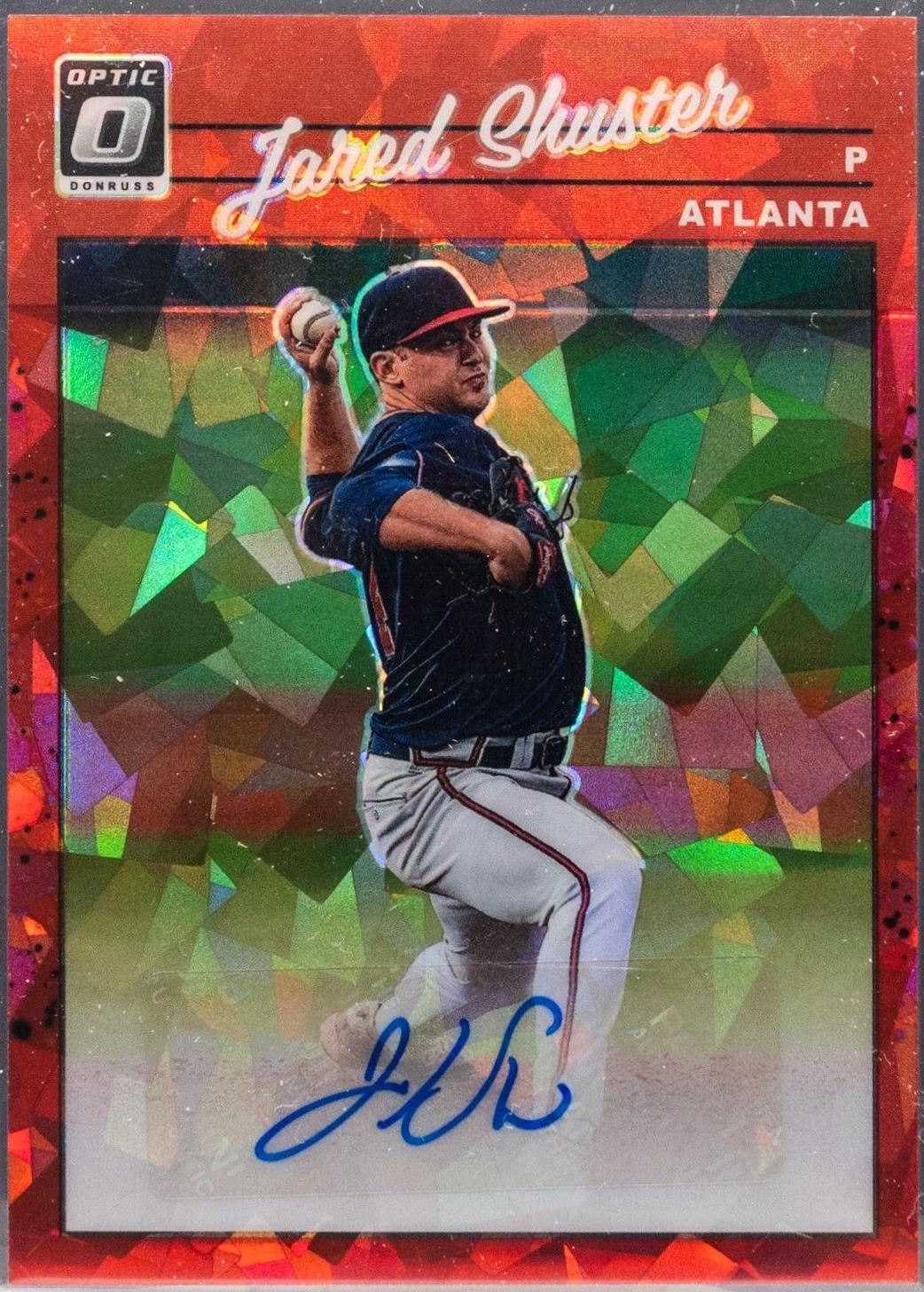 Jared Shuster [Cracked Ice Red] #1990-JS