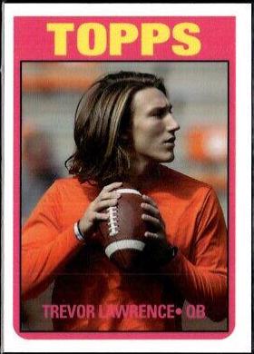 Trevor Lawrence #13 2021 Topps X Trevor Lawrence Football