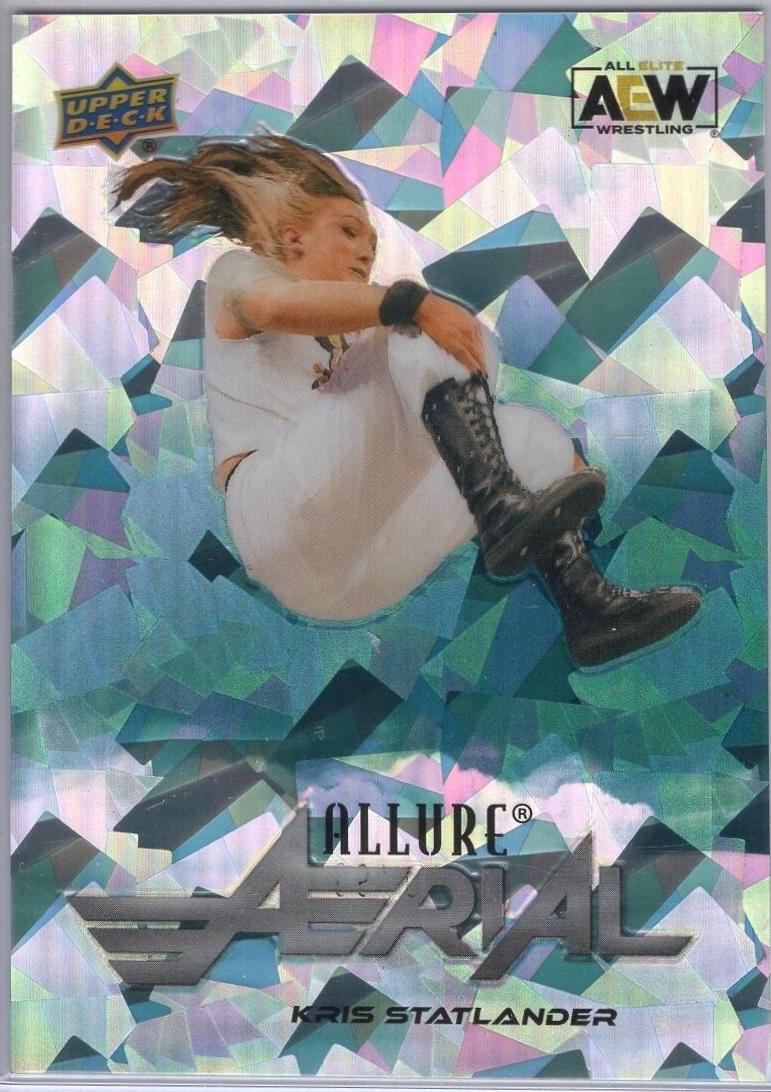 Kris Statlander #AQ-4 Wrestling Cards 2024 Upper Deck Allure AEW Quartz