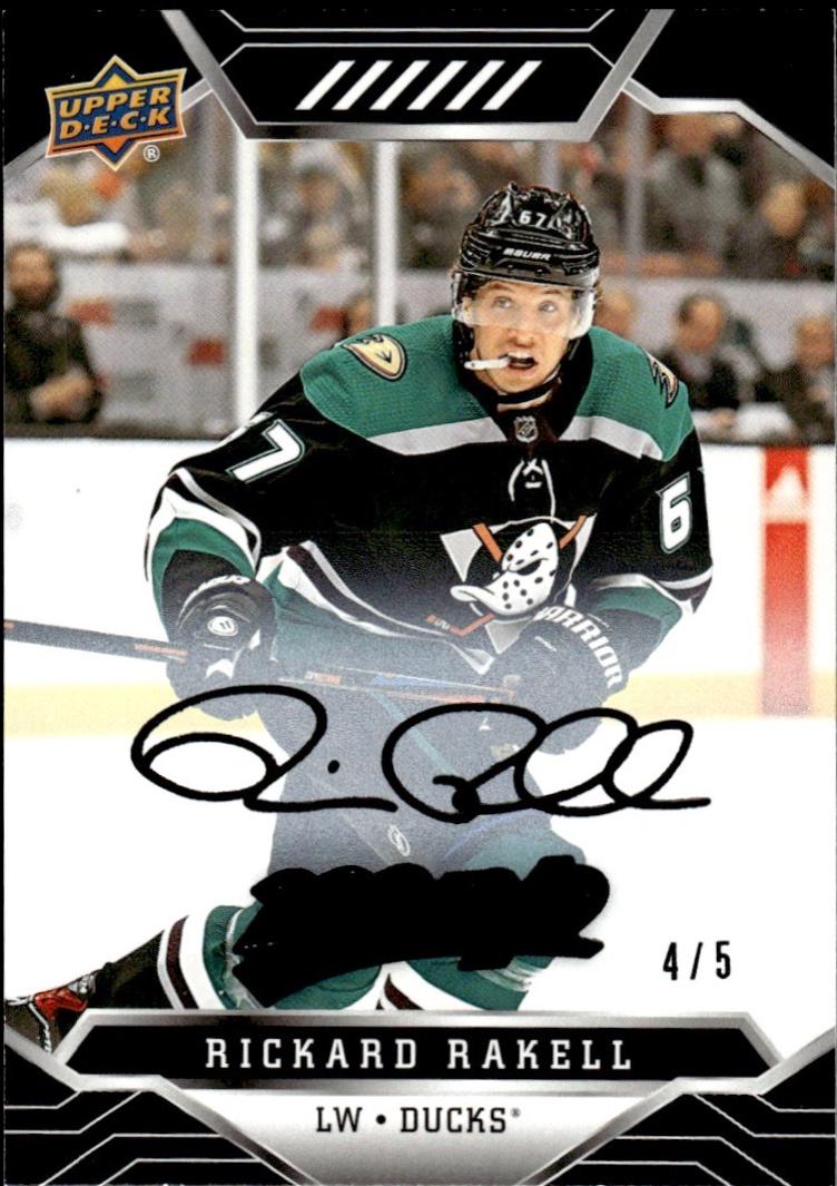 Rickard Rakell [Super Script Black] #163